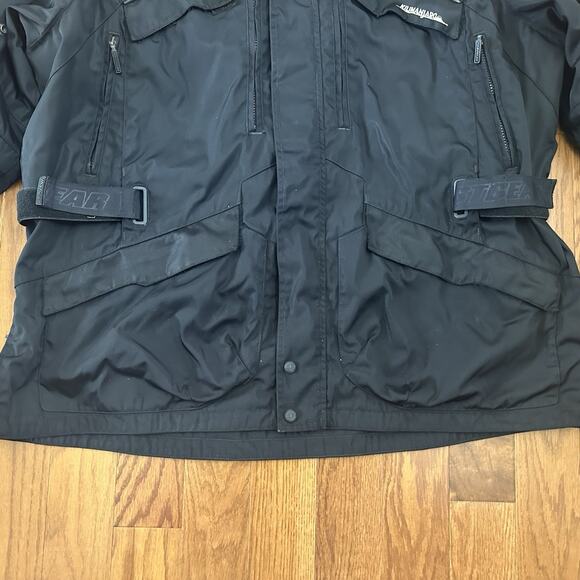 FIRSTGEAR Kilimanjaro Mens Motorcycle Jacket Size XXL Gray / Black - Picture 3 of 14